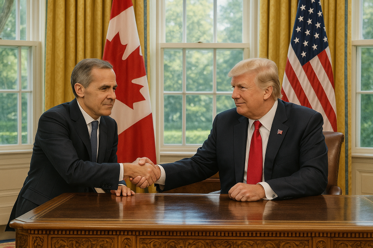 Trump, Carney strike cordial tone, no trade deals yet