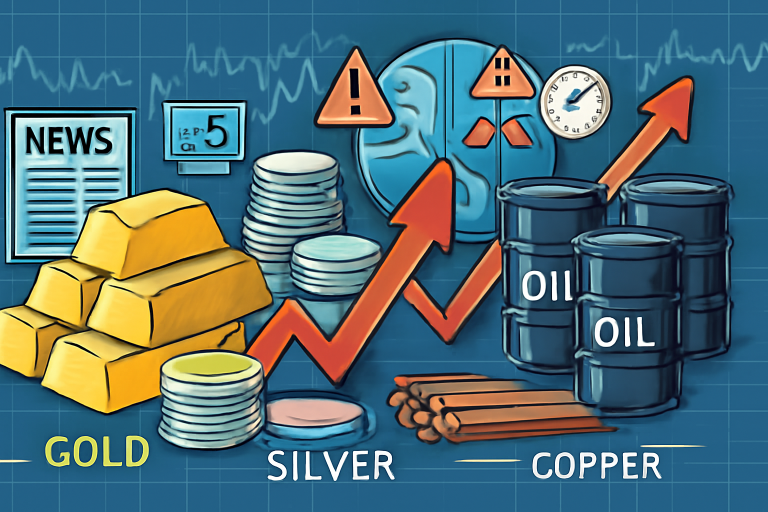 Commodity wrap: bullion prices drop, oil climbs on supply fears