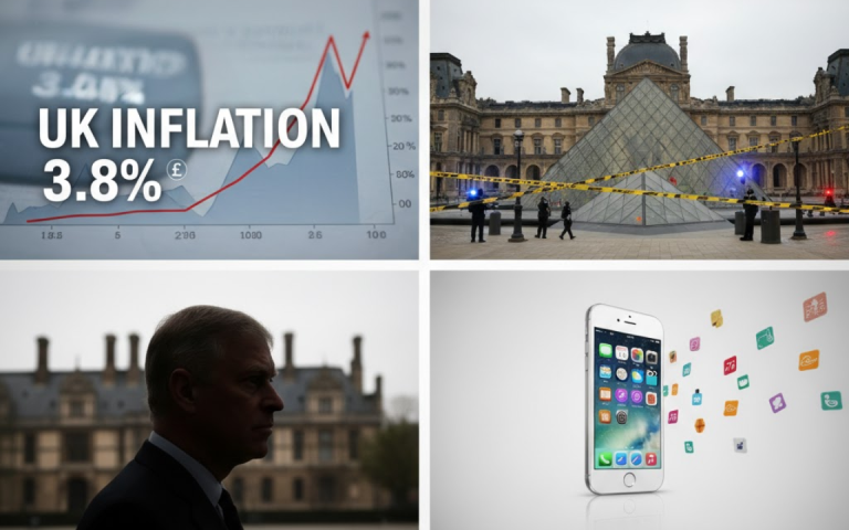 Europe bulletin: UK inflation, Louvre reopens after heist, Apple faces regulatory heat
