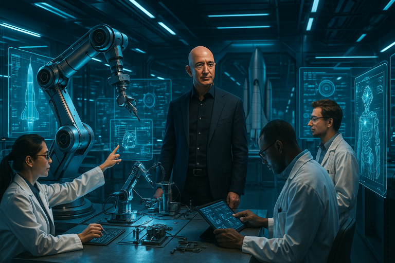 Jeff Bezos takes co-CEO role at $6.2B AI startup Project Prometheus: report