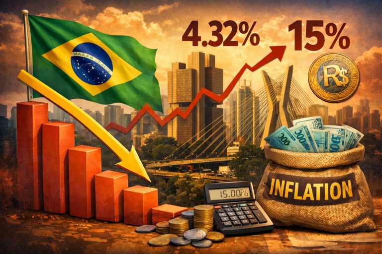Brazil inflation forecasts ease as central bank holds rates high: report
