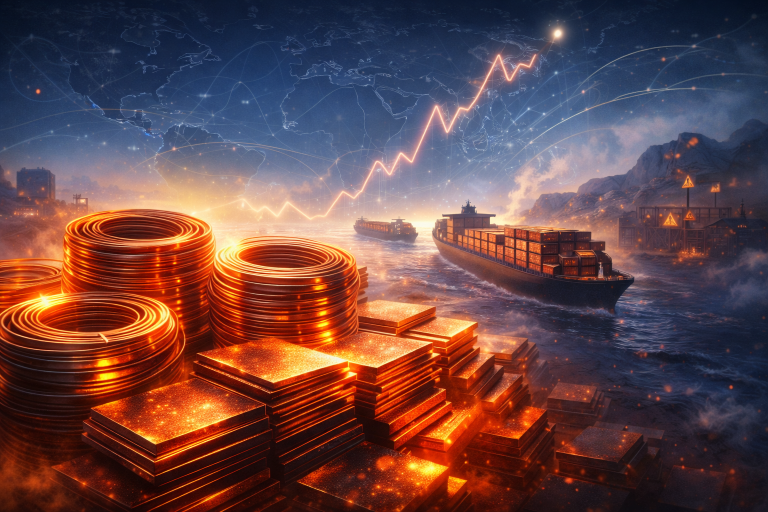 Copper price surge past $12,000 as tariffs and mine disruptions fuel rally
