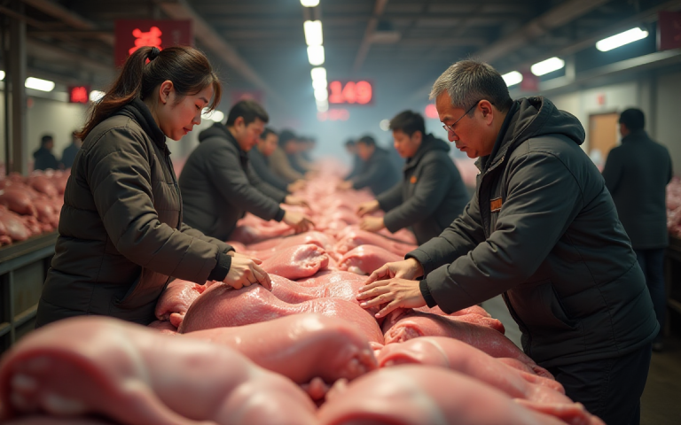 China-EU trade tensions ease as final pork duties fall below initial rates
