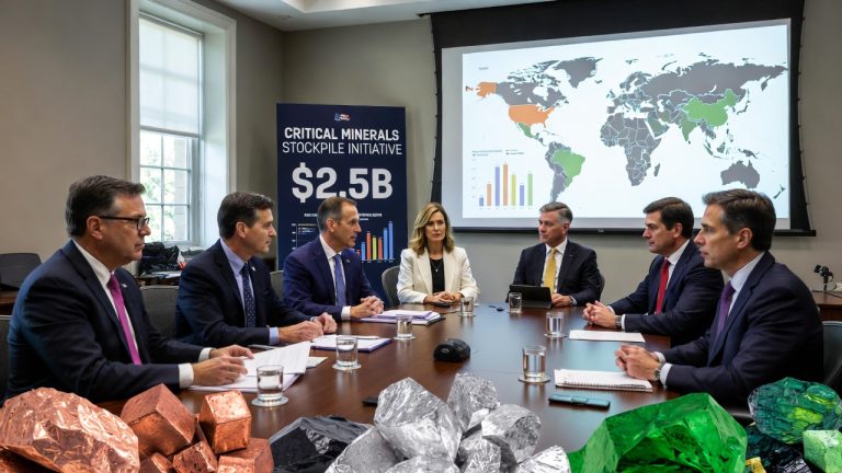 US lawmakers propose $2.5B stockpile to counter China’s grip on critical minerals