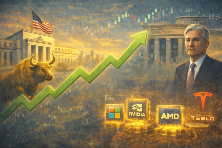 US futures rise as Fed decision looms; Tesla and Meta to announce results