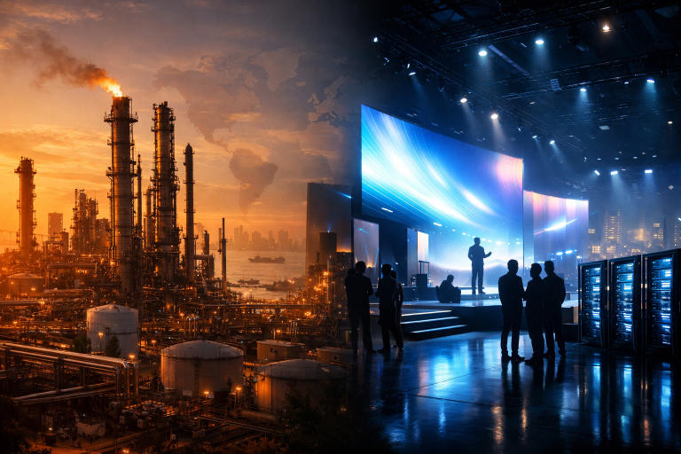 Evening digest: energy stocks surge, Nvidia faces CES showdown, Trump rattles India with tariff threats