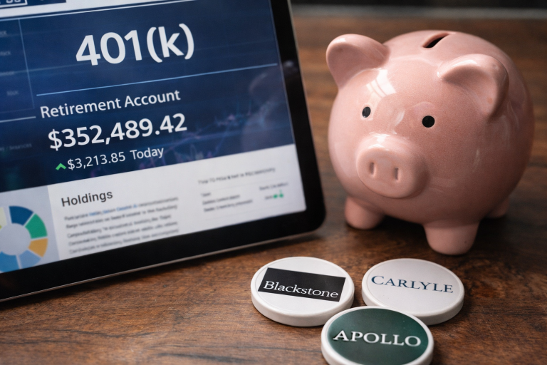 Blackstone, Carlyle jumps as 401(k) rule opens $14T opportunity