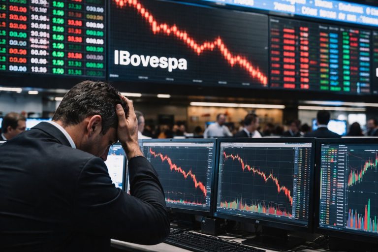Brazil stocks slide as hawkish signals, oil risks weigh on Ibovespa